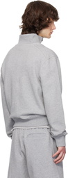 Entire Studios Gray Port Pullover Sweatshirt