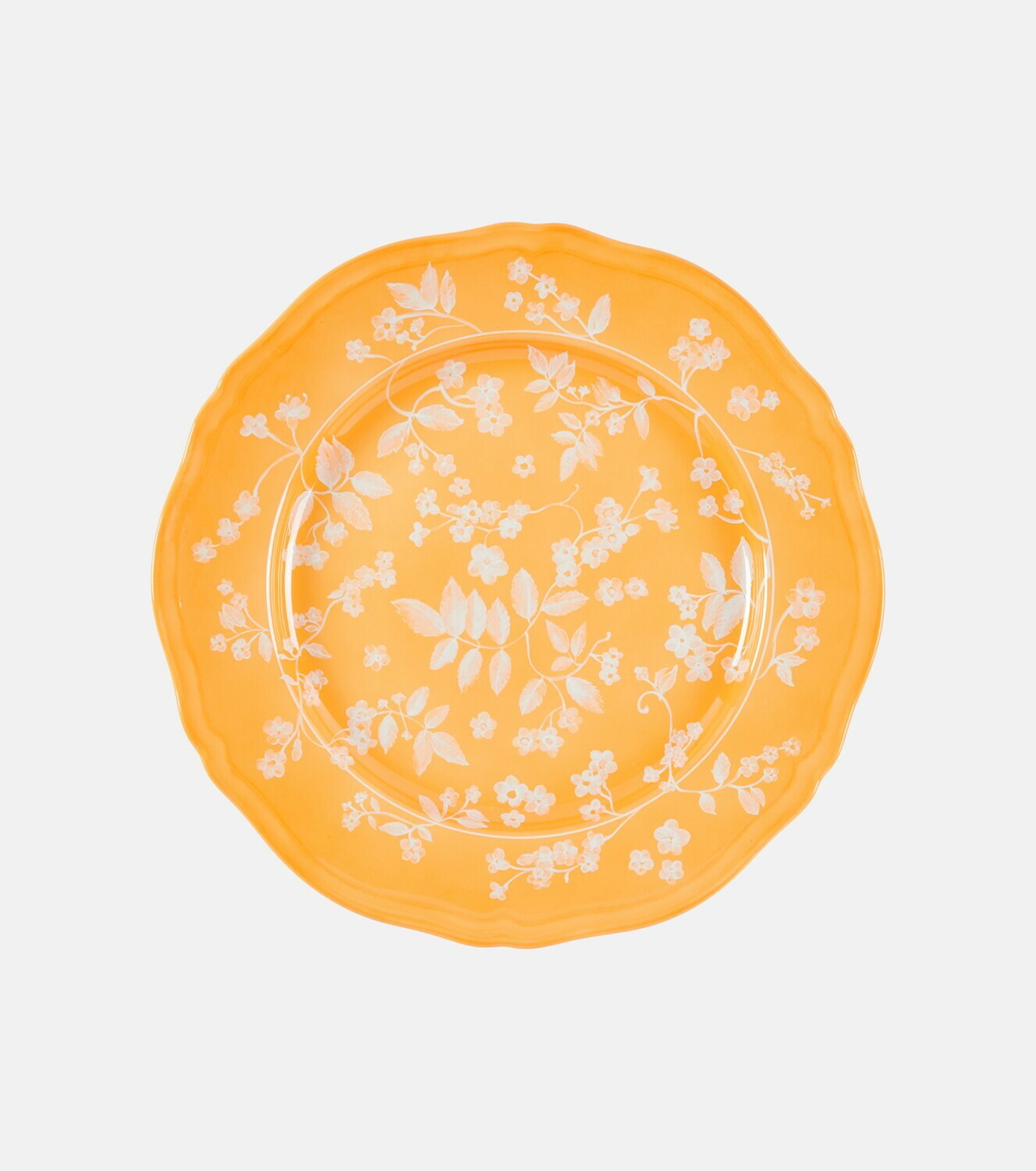 Cabana x Ginori 1735 floral porcelain dinner plate