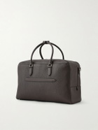 Smythson - Full-Grain Leather Weekend Bag