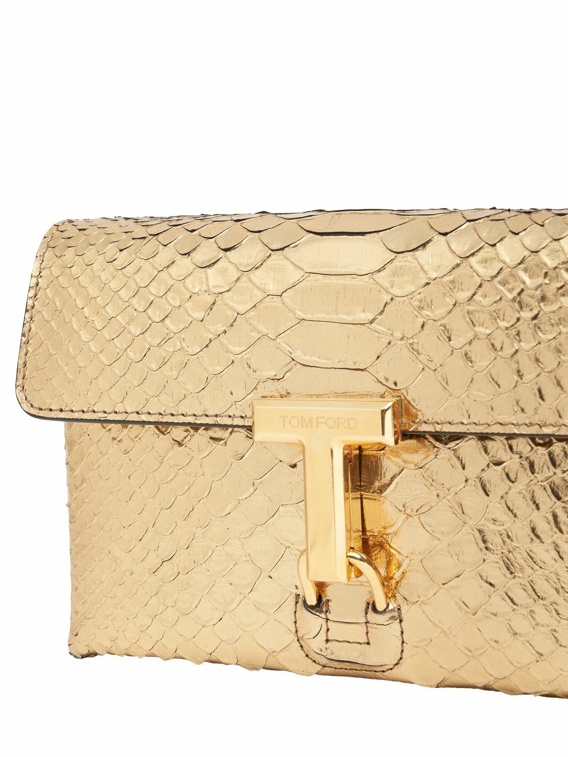 TOM FORD - Mini Monarch Snake Embossed Leather Bag TOM FORD