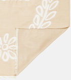 Chloé Broderie anglaise wool and silk scarf