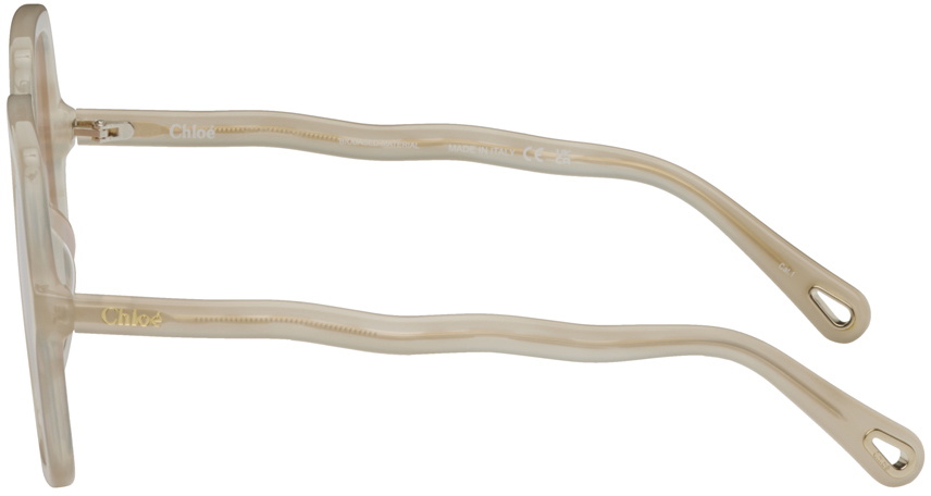Chloé White Zelie Sunglasses Chloe