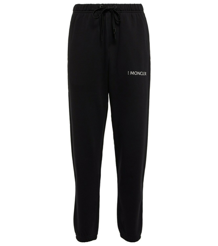 Photo: Moncler Genius - x HYKE logo cotton-blend sweatpants