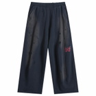 Needles Women's Deconstructed H.D. Sweat Pants in Navy