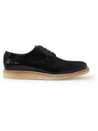 COMMON PROJECTS - Polished-Leather Derby Shoes - Black