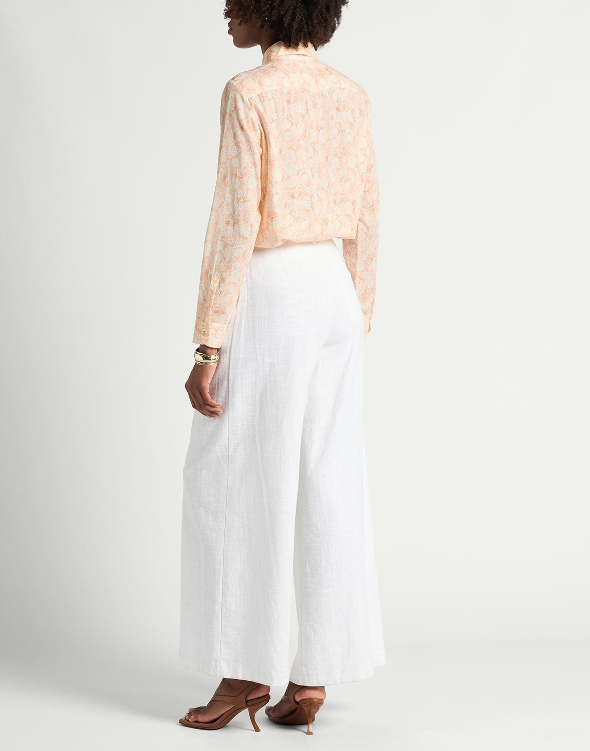 Massimo Alba Womens Shirt Apricot