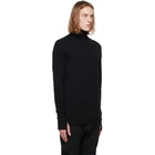 Boris Bidjan Saberi Black Knit Turtleneck