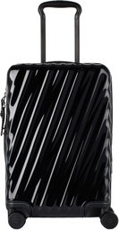 Tumi Black International Expandable 4 Wheeled Carry-On Suitcase