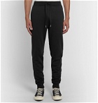 Handvaerk - Loopback Pima Cotton-Jersey Sweatpants - Black