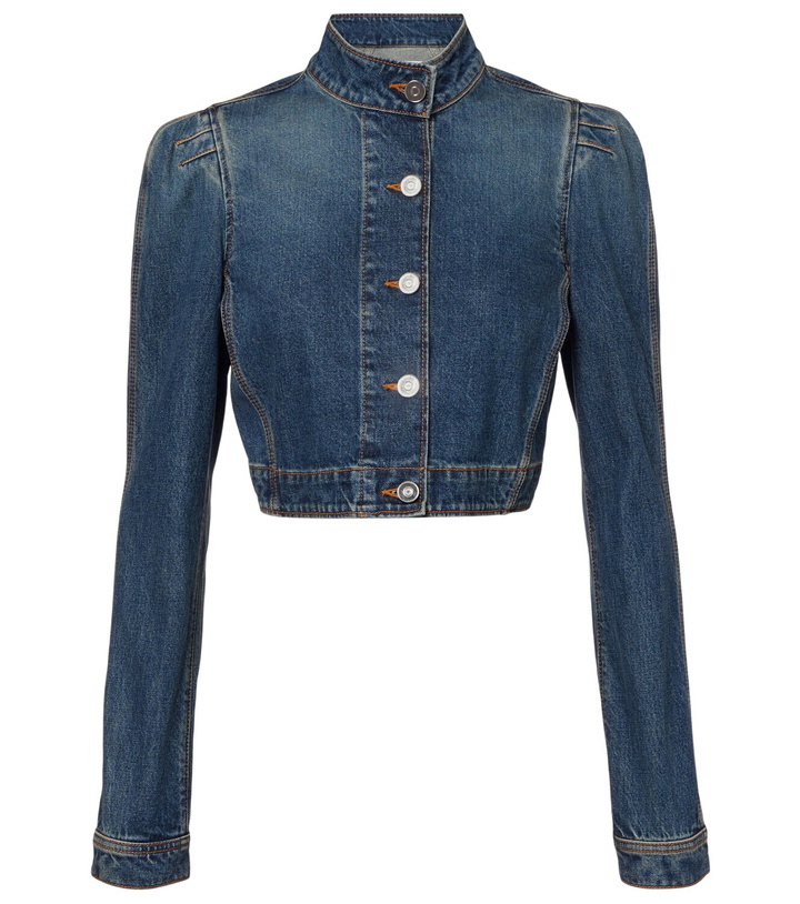 Photo: Alaïa Cropped denim jacket
