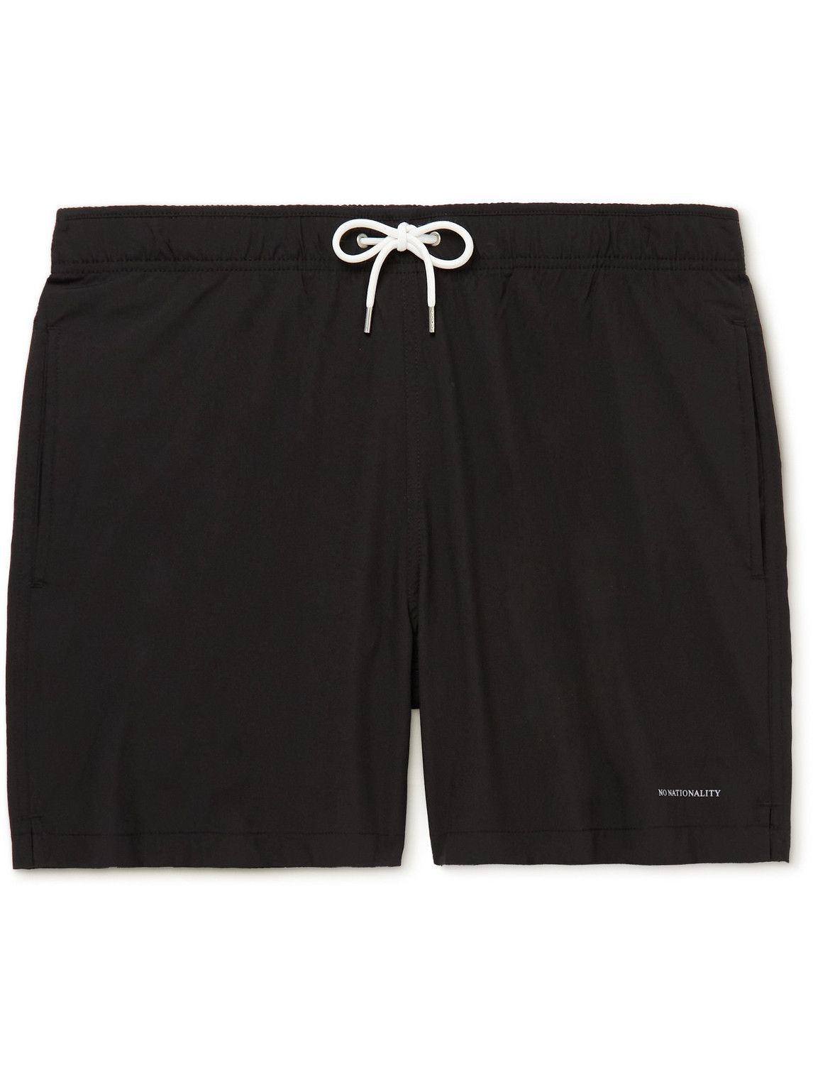 NN07 - Jules Straight-Leg Mid-Length Swim Shorts - Black NN07