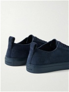 Grenson - Suede Sneakers - Blue