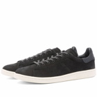 Adidas Men's Stan Smith Lux Sneakers in Core Black/Carbon