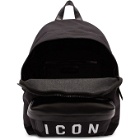 Dsquared2 Black and White Icon Backpack