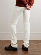 Gabriela Hearst - Anthony Slim-Fit Straight-Leg Jeans - White