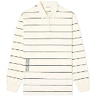 Wood Wood Beck Striped Rugby Shirt