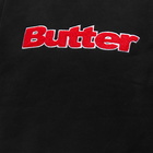 Butter Goods Men's Chennille Logo Hoody in Black