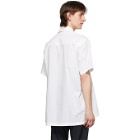 Cornerstone White Zip Short Sleeve Shirt
