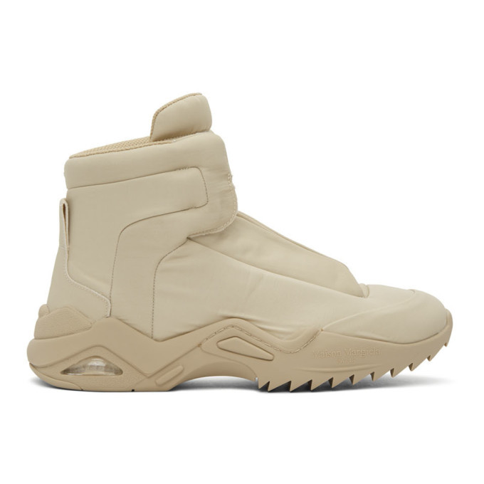 Photo: Maison Margiela Beige New Future Desert Sneakers