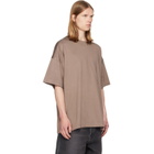 Fear of God Tan Cotton Rayon T-shirt