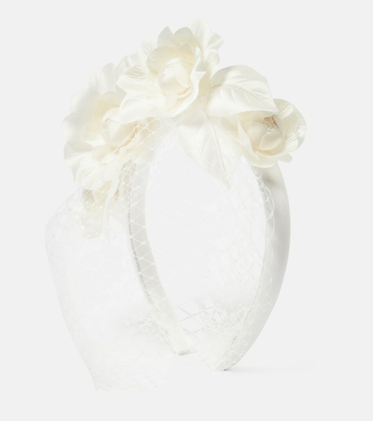 【Jennifer Behr】ブライダル Cameliaシルクブレンドヘッドバン Jennifer Behr Bridal Camelia silk-blend headband Jennifer Behr
