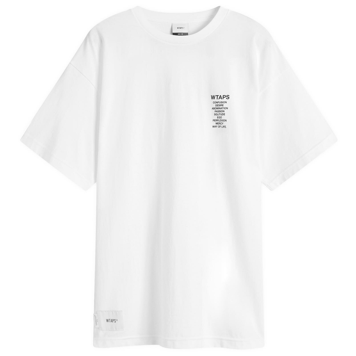 WTAPS - Academy Logo-Appliquéd Embroidered Cotton-Jersey T-Shirt - Black  WTAPS