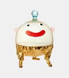 L'Objet Haas Fox Small cake stand and dome