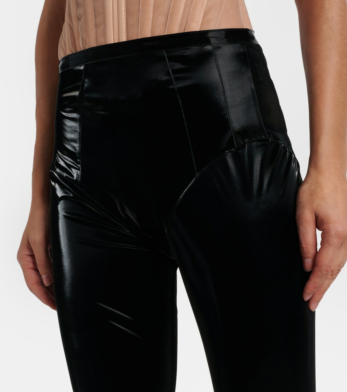 Mugler Vinyl leggings