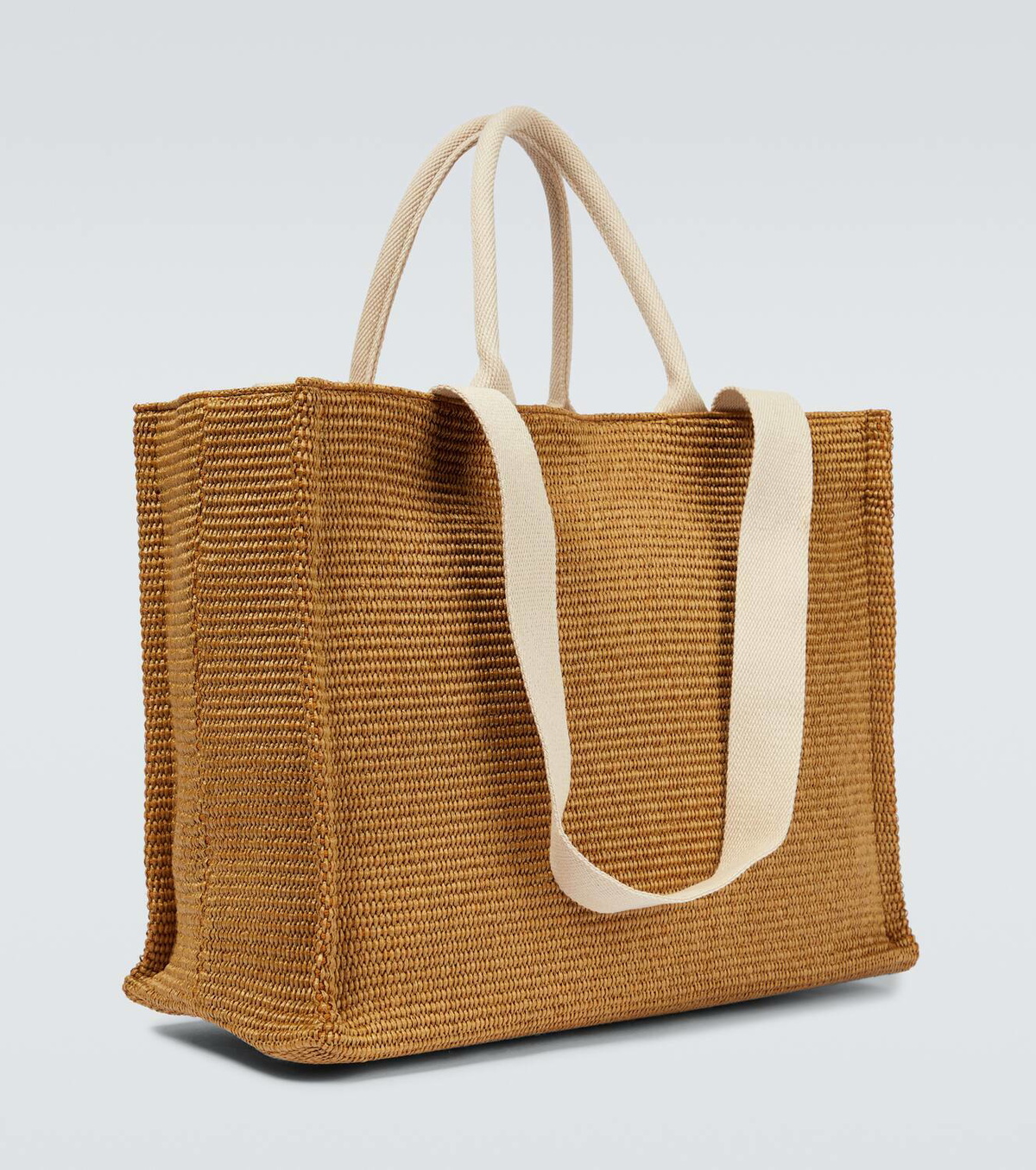 【MARNI】 EMBROIDERE LOGO SUMMER SHOPPING BAG Marni Micro Tropicalia logo-embroidered Tote Bag | Green