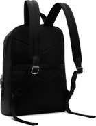 Hugo Black Logo Trims Backpack