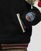 Mitchell & Ness Nba Team History Varsity Jacket Vintage Logo Chicago Bulls Black College Jackets/Team Jackets