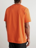 adidas Originals - Adventure Logo-Print Cotton-Jersey T-Shirt - Orange