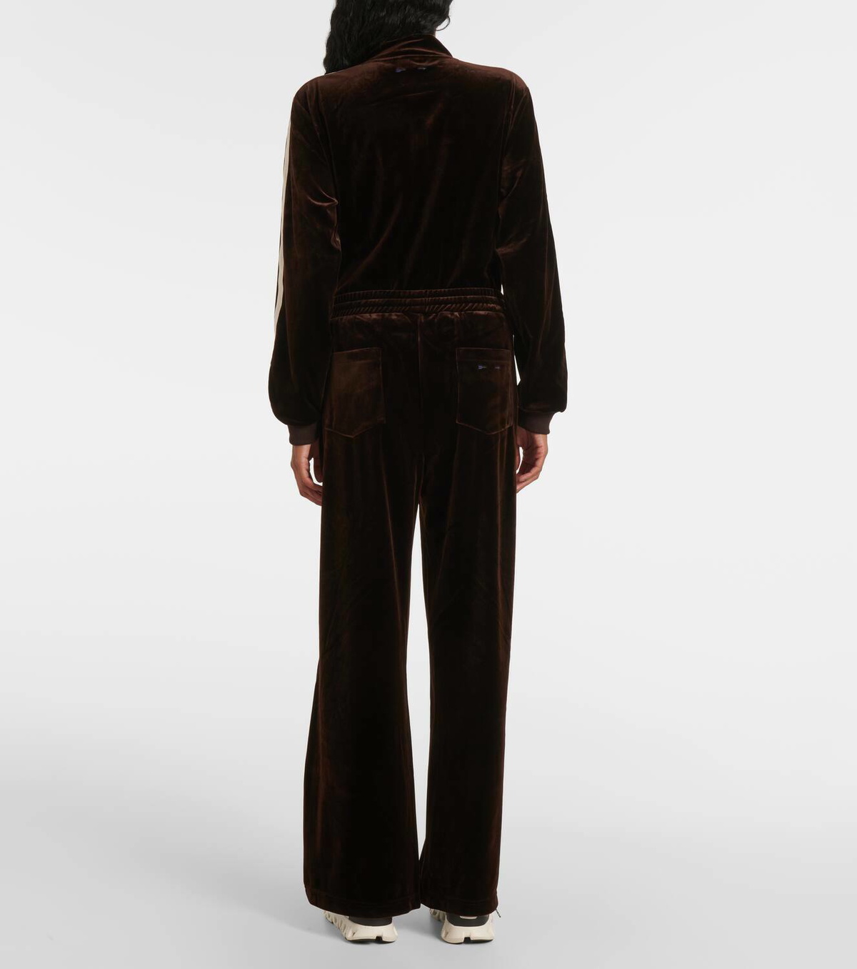 The Upside Castillon Roma velvet track pants