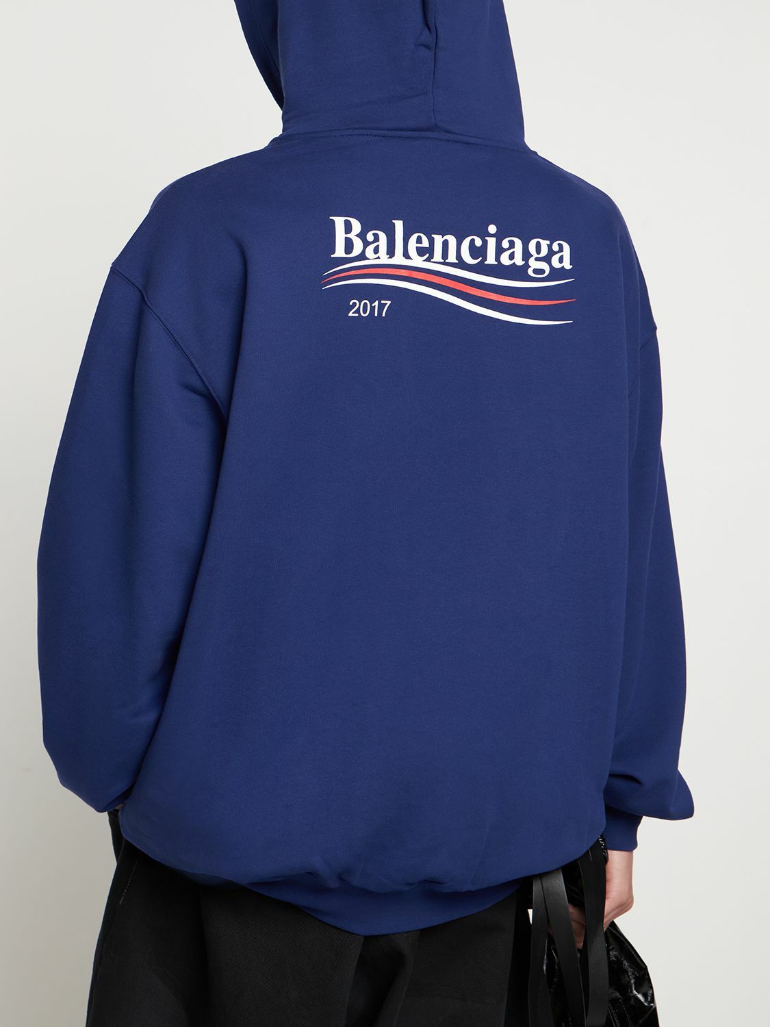 【関税&送料込】Balenciaga Hoodie Balenciaga Security Tape Logo Zip-Up Hoodie | Saks Fifth Avenue