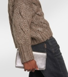 Brunello Cucinelli Cable-knit mohair-blend cardigan