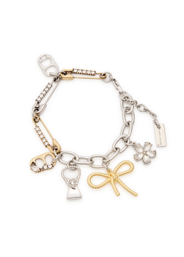 Photo: Marc Jacobs Grunge Glam Charm Bracelet - Silver - One Size
