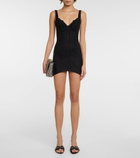Balenciaga - Lace corset minidress