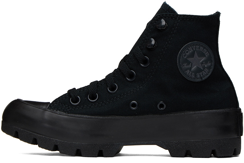 Converse Black Chuck Taylor Lugged Hi Sneakers