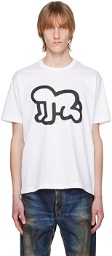 Junya Watanabe White Graphic T-Shirt