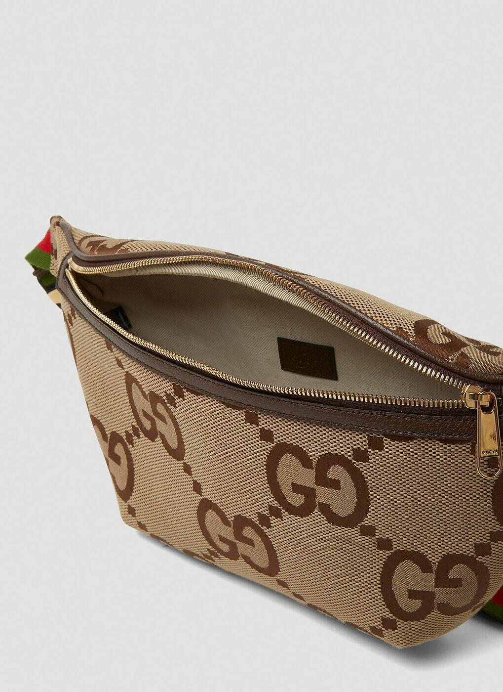 Gucci GG Jumbo Waist Bag Camel