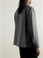 Nili Lotan - Zeno Virgin Wool-Twill Shirt - Gray