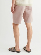 Mr P. - Straight-Leg Cotton-Twill Shorts - Pink