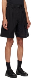 Y-3 Black UT Wideleg Cargo Shorts