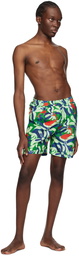 Marni Green No Vacancy Inn Edition Chippy Fishes Shorts