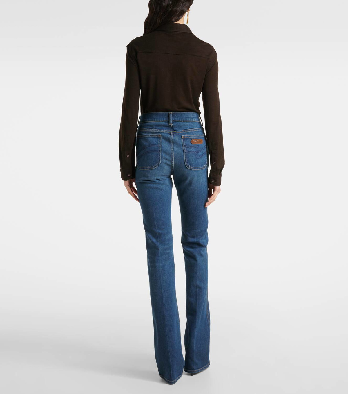 Tom Ford High-rise flared jeans