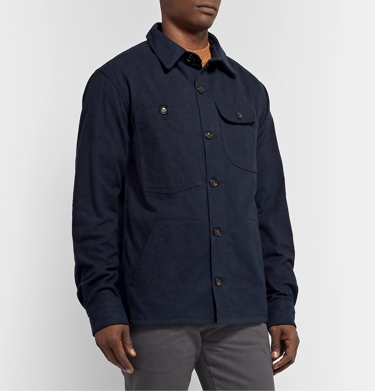 Freemans Sporting Club - Cotton-Moleskin Jacket - Blue