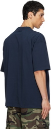 VETEMENTS Navy Holland Tourist T-shirt