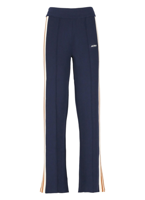 Photo: Autry jogger Navy Viscose Blend Pants