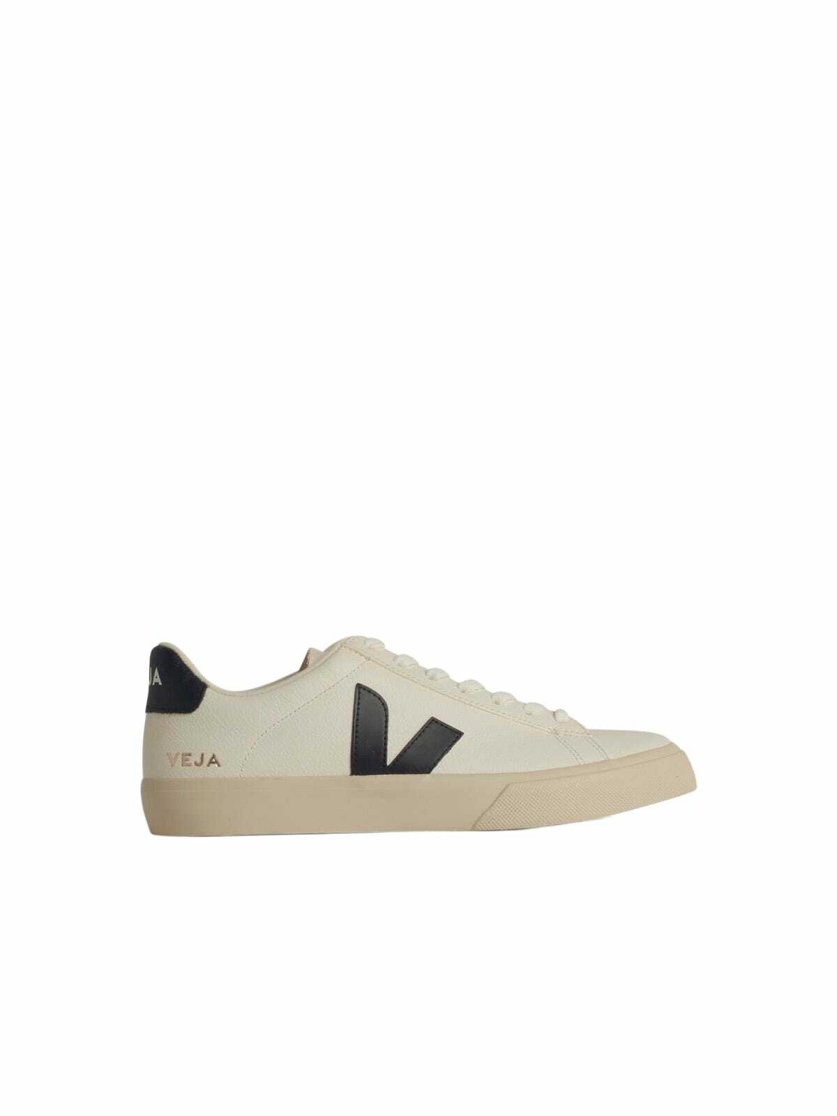Veja campo White Leather Sneakers
