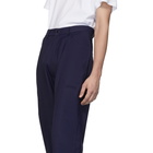 Random Identities Navy Twill Trousers